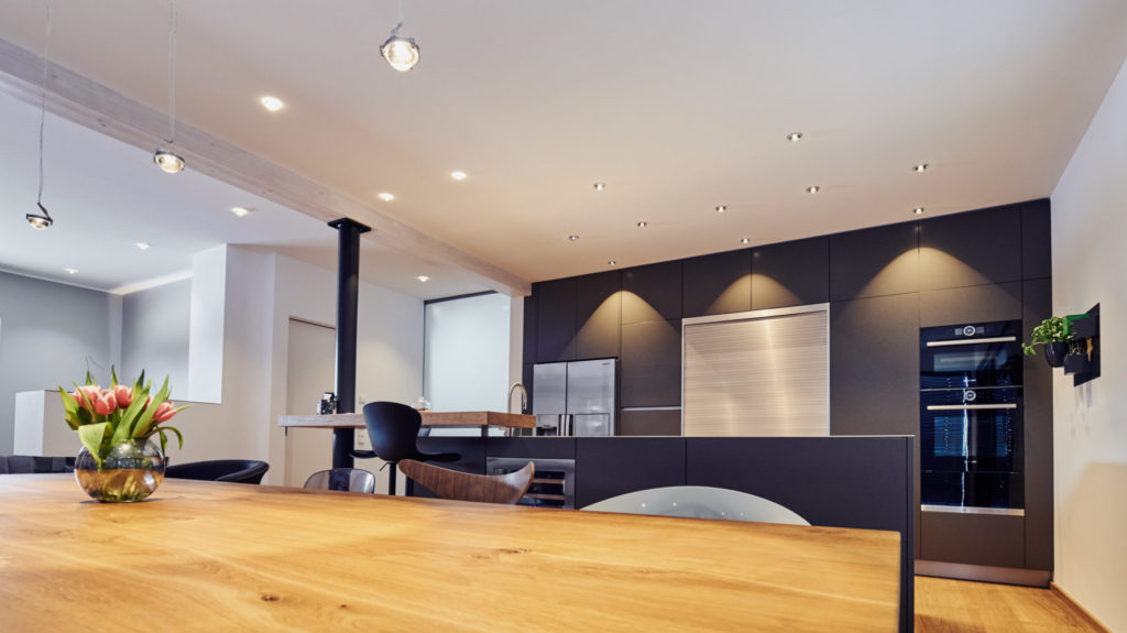 Lichtplanung für Küchen mit LED Leuchten